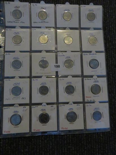 Coins - France - Collection of 40 x 1/2 Franc...
