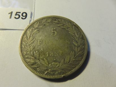 Currency - France - 5 Francs Louis-Philippe...