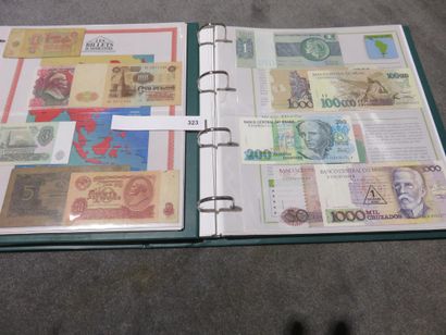 Banknotes - Collection of 173 banknotes 