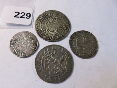 Coins - German States - Lot of 4 coins, City...