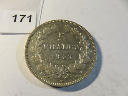 Currency - France - 5 Francs Louis-Philippe,...
