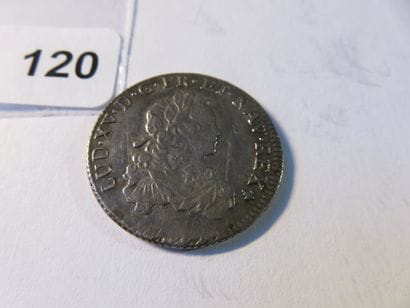Royal Coinage - Louis XV - 1/3 ecu of France...