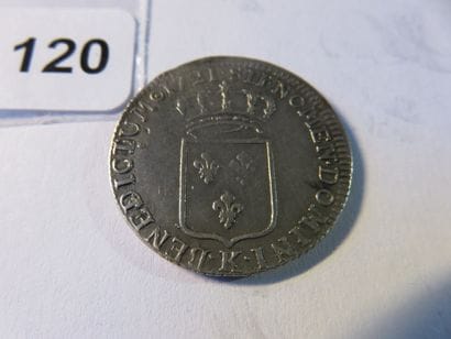 Royal Coinage - Louis XV - 1/3 ecu of France...