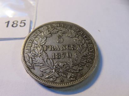 Currency - France - 5 Francs Ceres with legend...