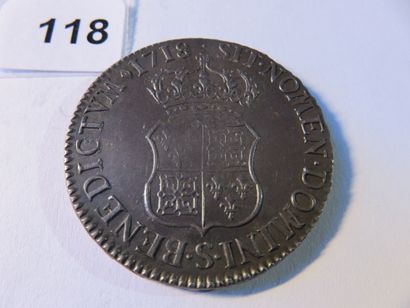 Royal Coinage - Louis XV - Ecu of France...