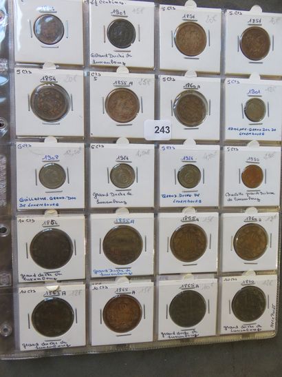 Coins - Luxembourg - Collection of 80 coins...