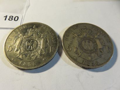 Coins - France - Collection of 2 x 5 Francs...