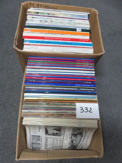 Numismatic catalogs and magazines - 72 numismatic...