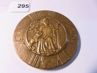 Medal - Abbey of Jumièges (76), by Josette...