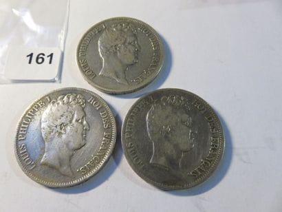 Coins - France - Collection of 3 x 5 Francs...