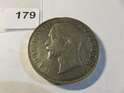 Currency - France - 5 Francs Napoleon III,...