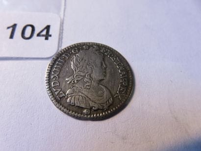 Royal Coinage - Louis XIV - 1/12 ecu with...
