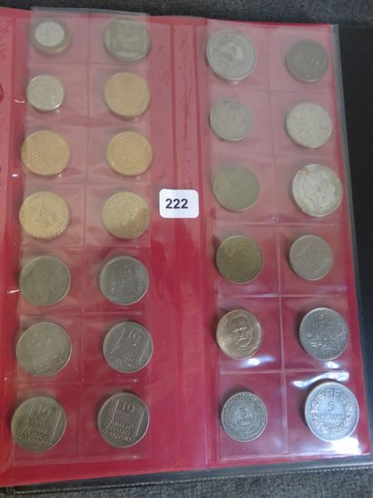 French and Colonial Coins - Lot of 209 coins...