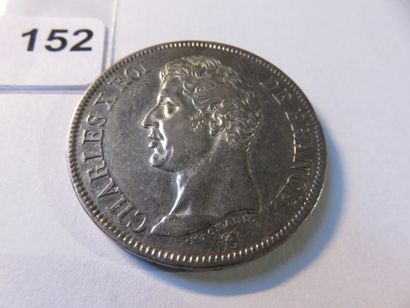 Currency - France - 5 Francs Charles X, 1st...