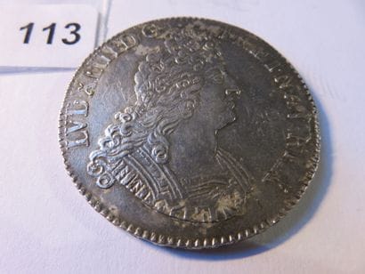 Royal Coinage - Louis XIV - Ecu with 8 L,...