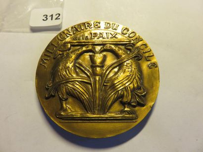 Medal - Charroux Abbey (86), by Roland Irolla...