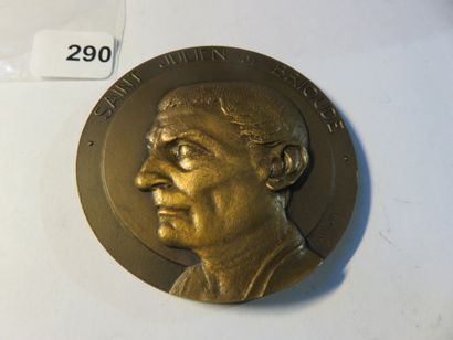 Medal - Saint Julien de Brioude (43), by...