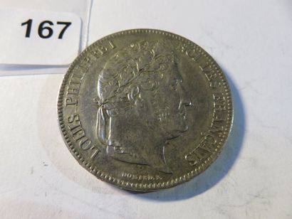 Currency - France - 5 Francs Louis-Philippe,...