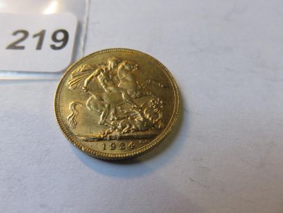 Monnaie or - Australie - Souverain George...