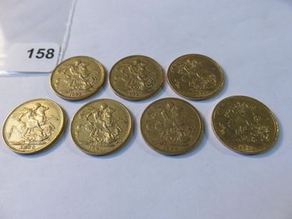 Gold coins - Colonial Australia - Lot of...