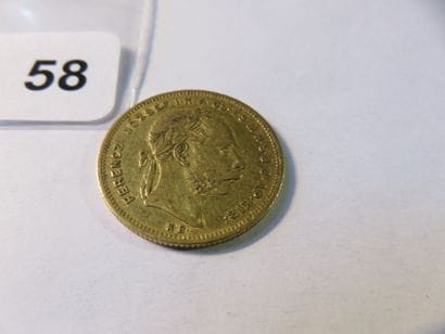 Gold coin - Hungary - 20 Forint / 20 Francs...