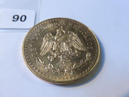 Gold coins - Mexico - 50 Pesos 1947 SUP to...