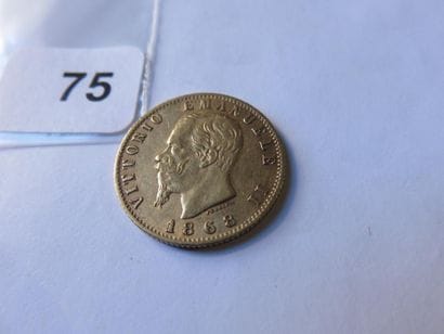Gold coin - Italy - 20 Lire Victor Emmanuel...