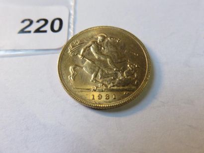 Monnaie or - Australie - Souverain George...