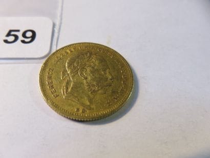 Gold coin - Hungary - 20 Forint / 20 Francs...