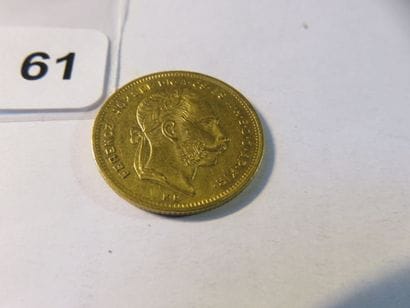 Gold coin - Hungary - 20 Forint / 20 Francs...