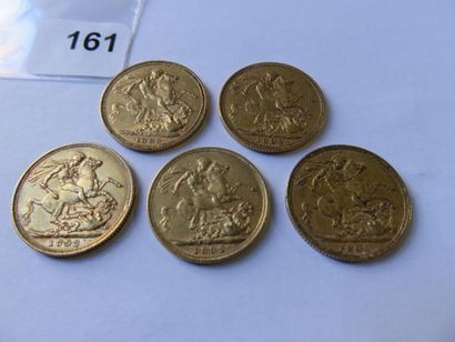 Gold coins - Colonial Australia - Lot of...