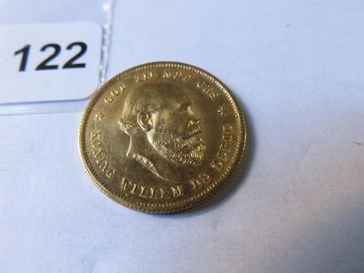 Gold coin - Netherlands - 10 Gulden (Guilders)...