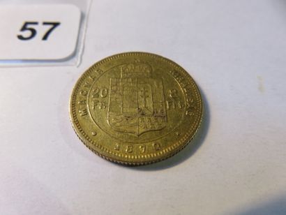 Gold coin - Hungary - 20 Forint / 20 Francs...