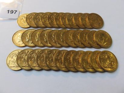 Gold Coins - United Kingdom - Lot of 33 x...