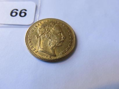 Gold coin - Hungary - 20 Forint / 20 Francs...