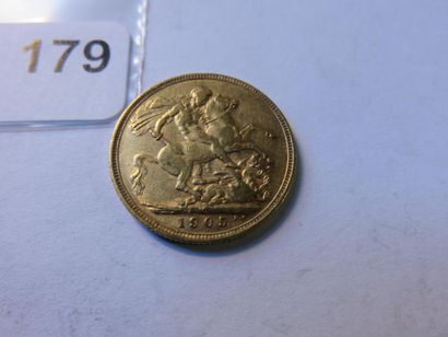 Gold coin - Australia - Sovereign Edward...