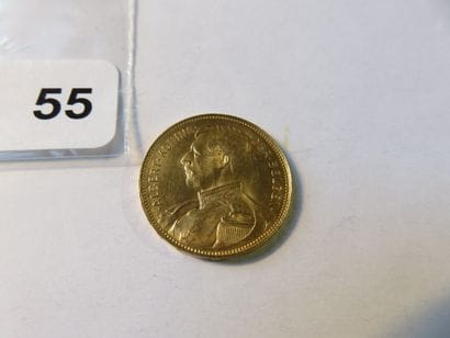 Gold coin - Belgium - 20 Francs Albert I...