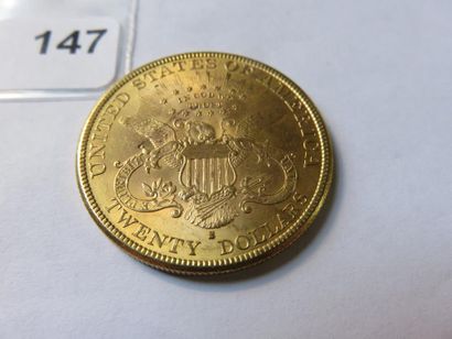Gold coin - USA - 20 Dollars Liberty crowned...