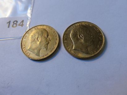 Gold Coins - Australia - Lot of 2 x Sovereign...