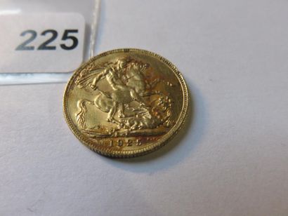 Monnaie or - Afrique du Sud - Souverain George...