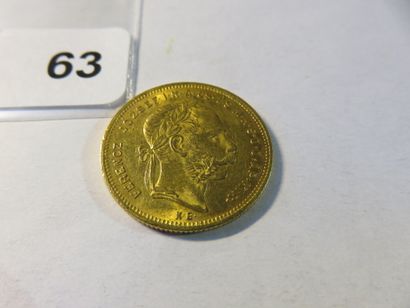 Gold coin - Hungary - 20 Forint / 20 Francs...