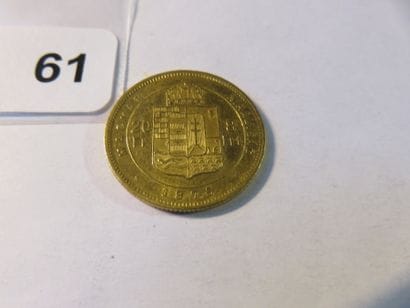 Gold coin - Hungary - 20 Forint / 20 Francs...