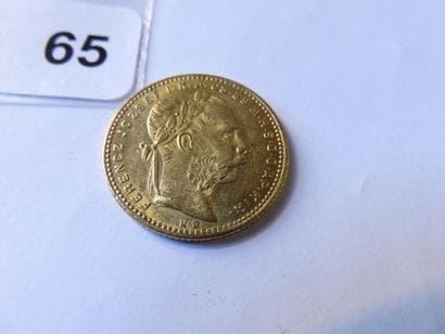 Gold coin - Hungary - 20 Forint / 20 Francs...