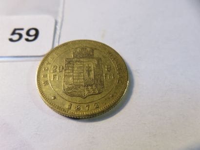Gold coin - Hungary - 20 Forint / 20 Francs...