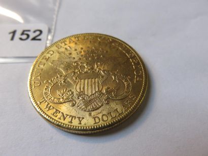 Gold coin - USA - 20 Dollars Liberty crowned...