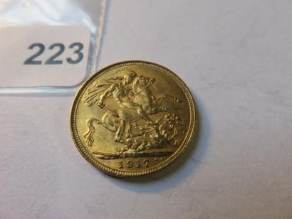 Monnaie or - Australie - Souverain George...