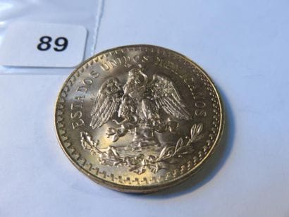 Gold coins - Mexico - 50 Pesos 1947 SUP to...
