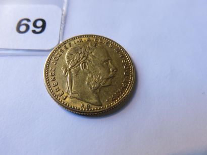 Gold coin - Hungary - 20 Forint / 20 Francs...