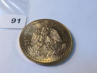 Gold coins - Mexico - 50 Pesos 1947 SUP to...