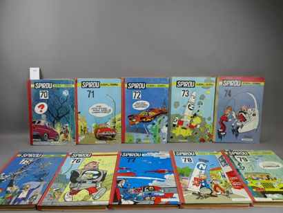 SPIROU BINDINGS 1959/1960 - Nos. 70 to 79...